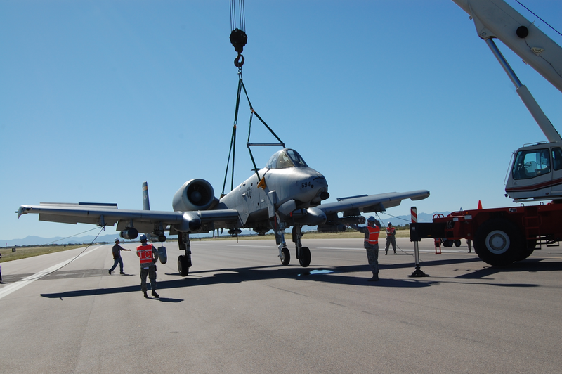 Illustration for article titled DMAFB Runway reopened after a gear-up A-10 Landing